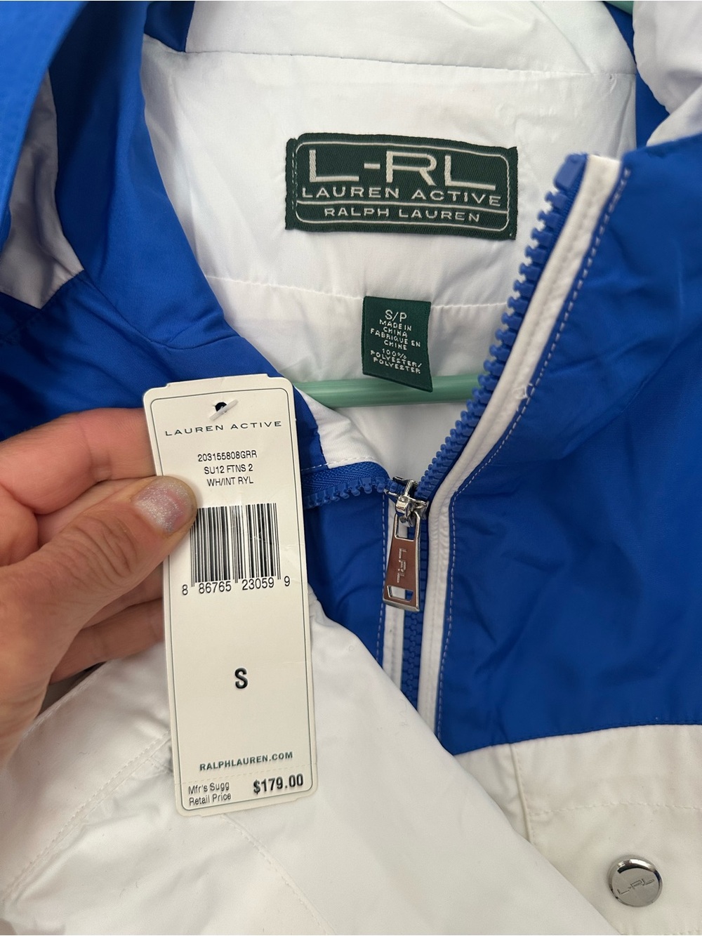 NEW with Tags Vintage Ralph Lauren Lauren Active Hooded Utility Jacket